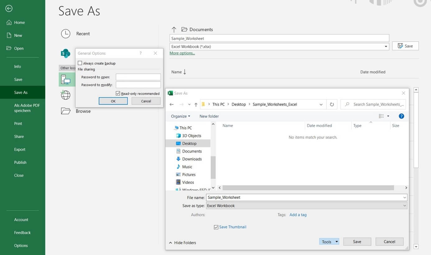 Remove Excel Read Only How To Unlock An Excel File From Read Only Ionos 7367