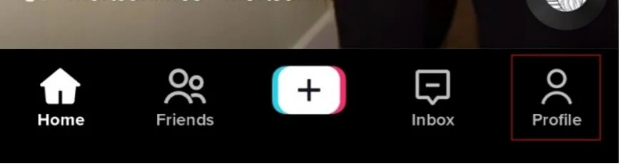 TikTok homepage