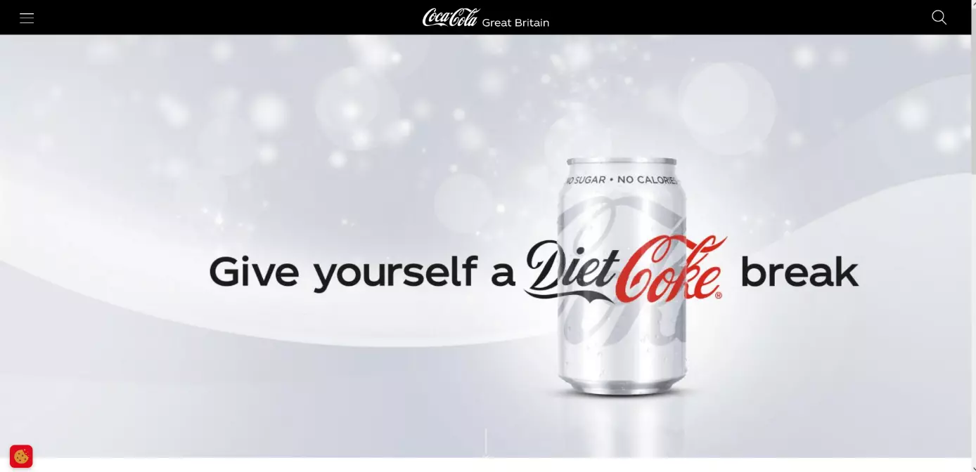 Diet Coke Website