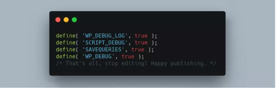 Screenshot of the WP Debugging plugin