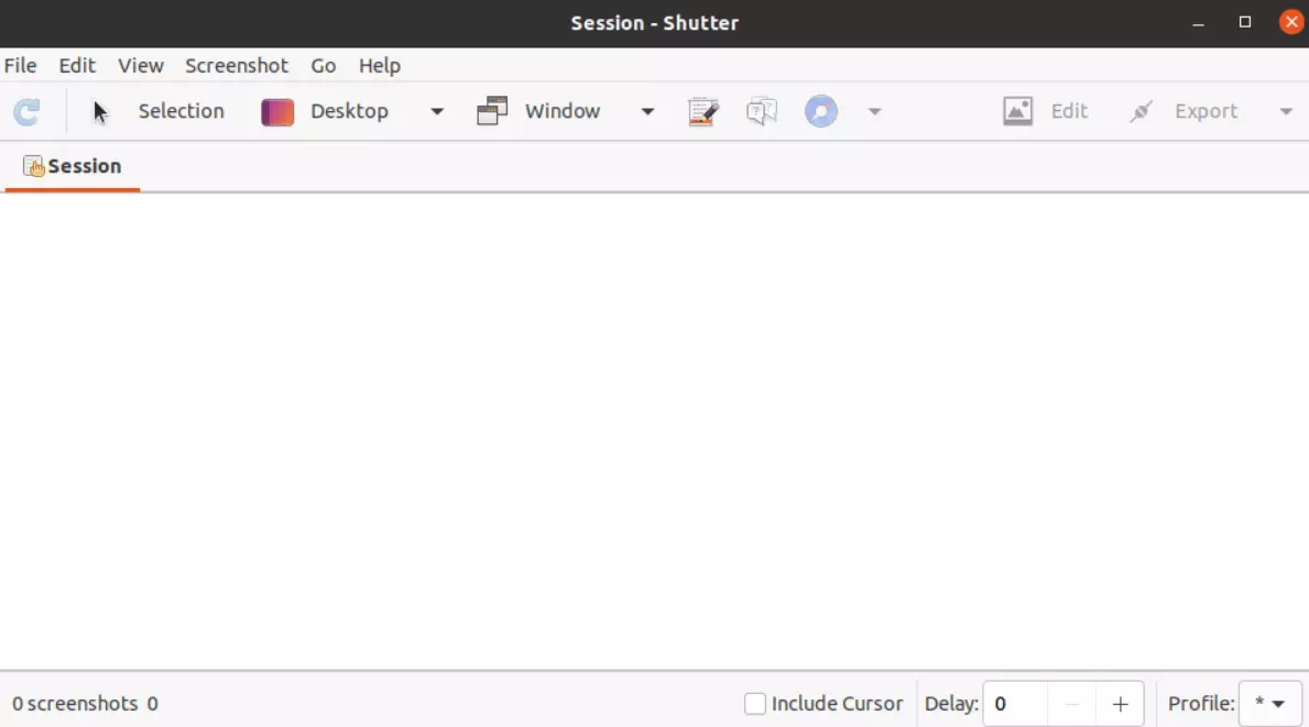 Shutter screenshot software