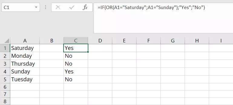 Excel OR function with user-defined return values