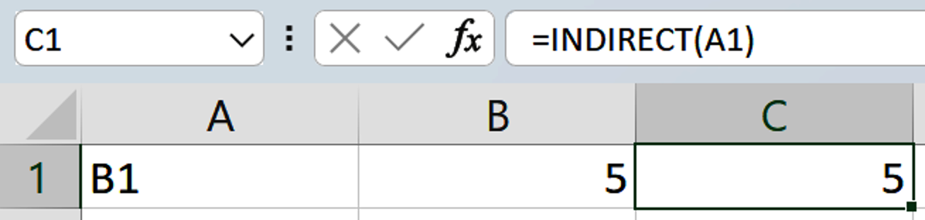 How to use the INDIRECT function in Excel - IONOS UK