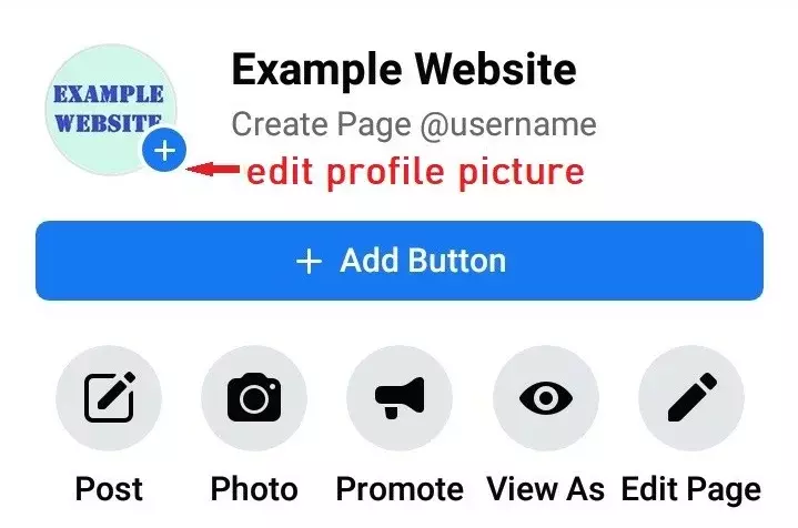 Edit your Facebook profile picture on Android