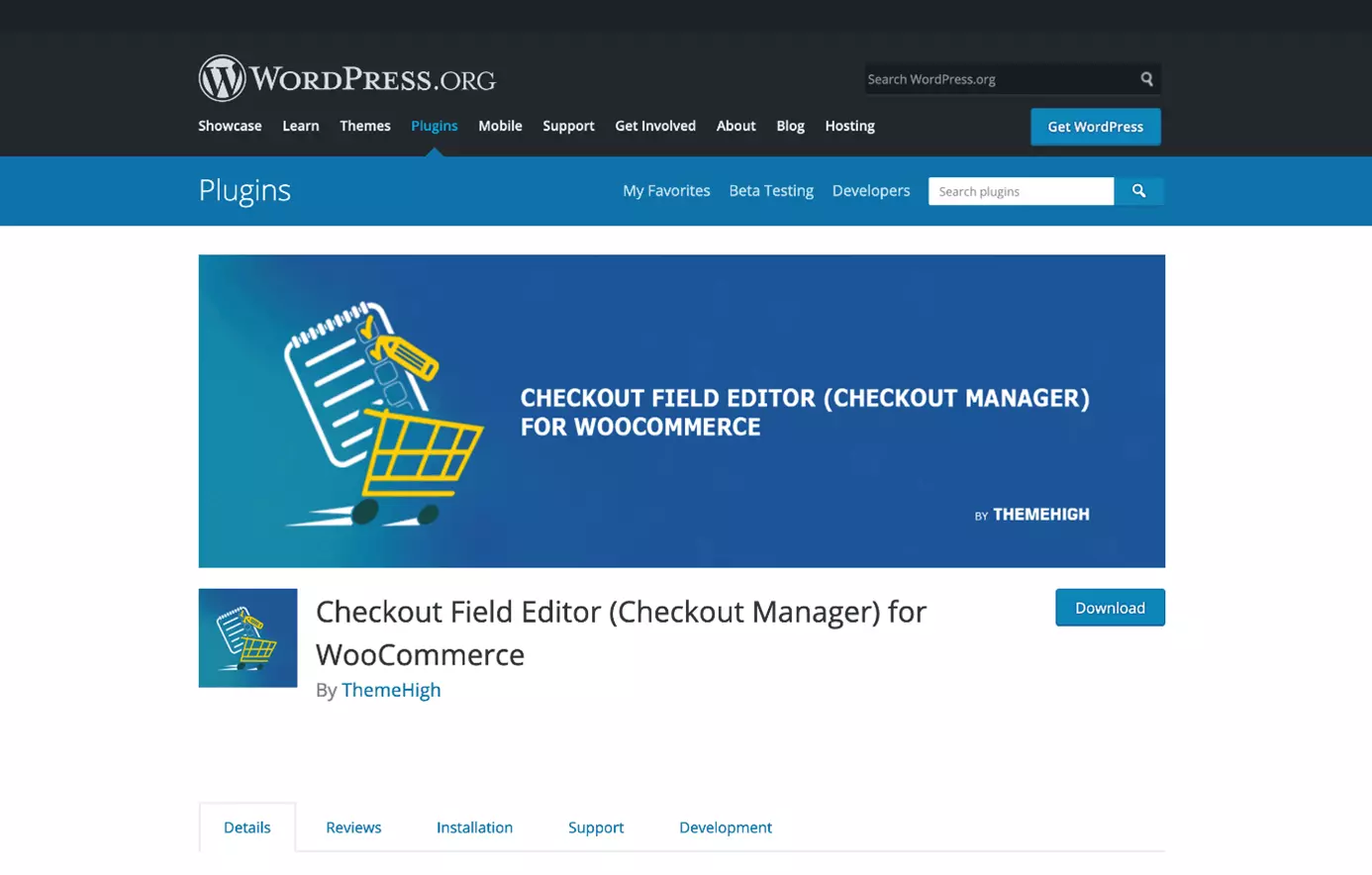 Checkout Field Editor for WooCommerce on WordPress.org