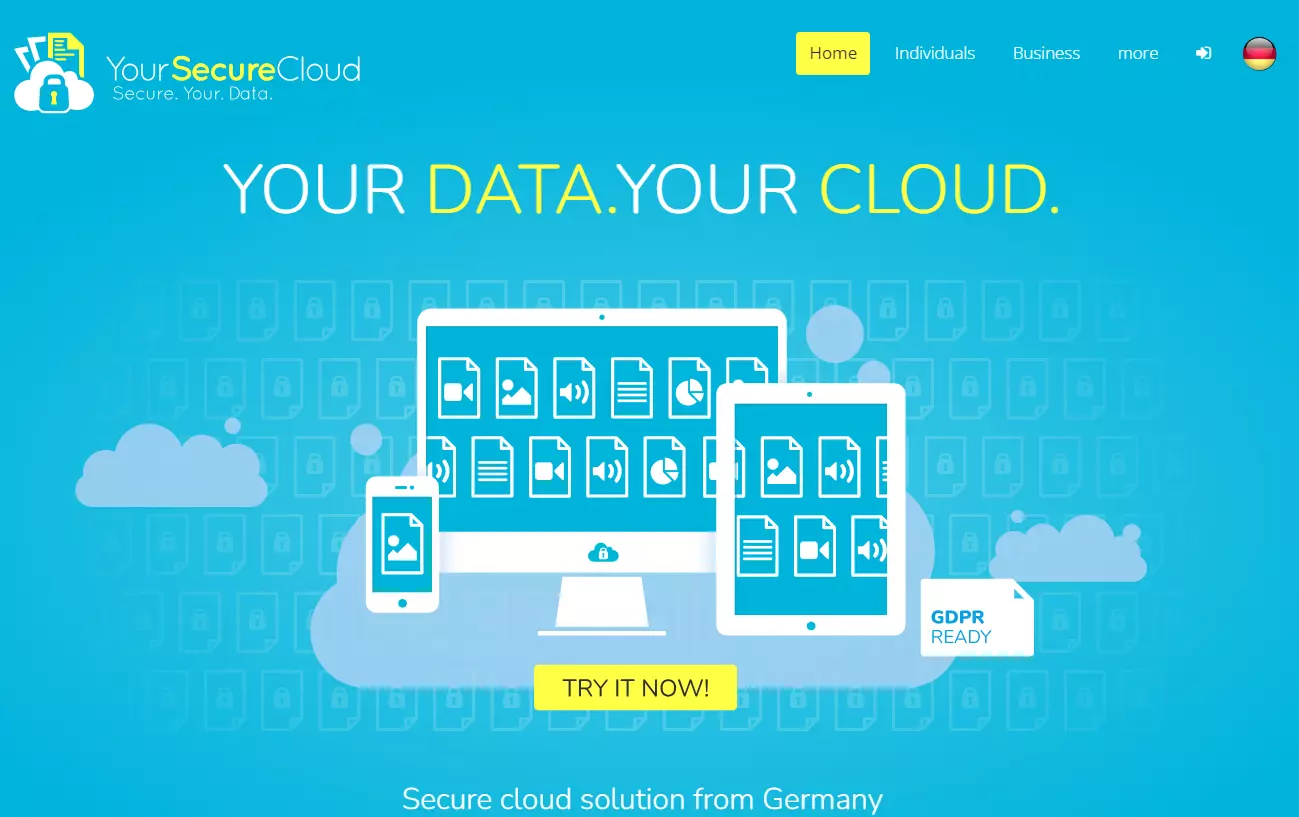 Your Secure Cloud website