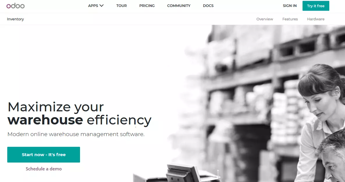 Maximise your warehouse efficiency with Odoo