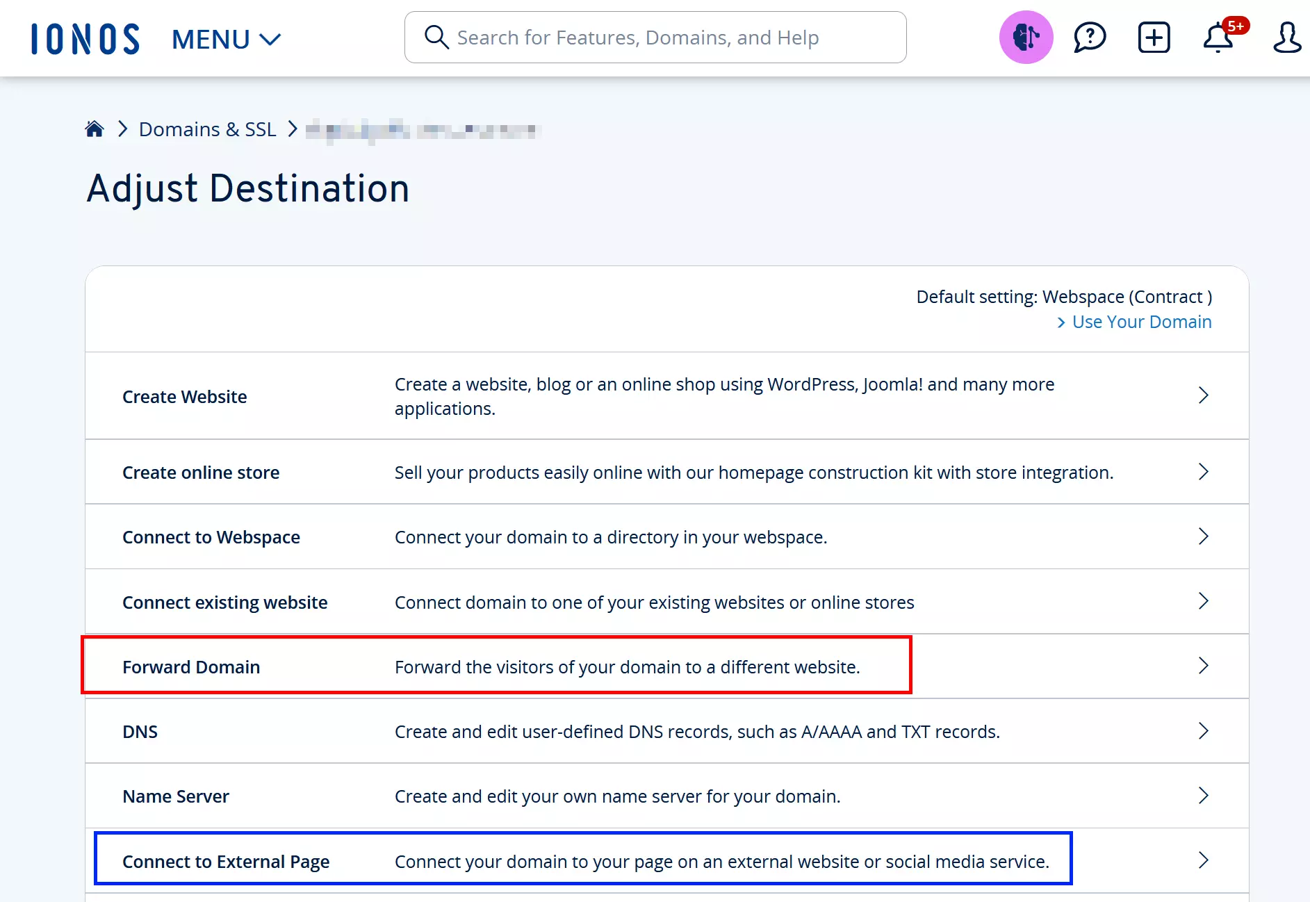 Customise usage type