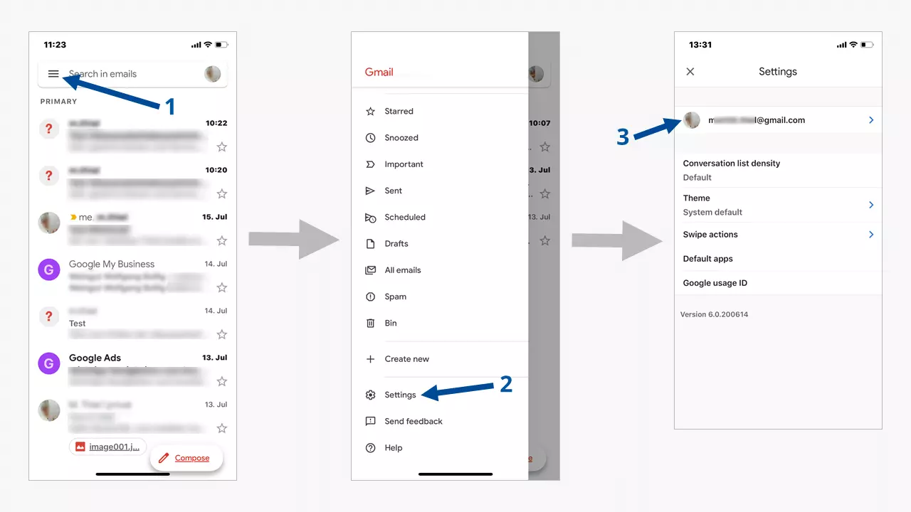 How to set up a Gmail out-of-office message in the app in simple steps