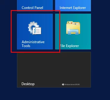 Windows panel ‘Administrative Tools’