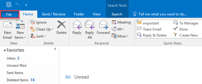 change font in outlook quick steps 2016