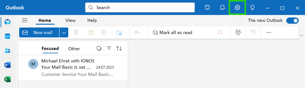 Manually set up an email account in the new Outlook for Windows ...